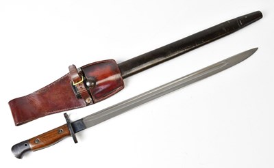 Lot 432 - WILKINSON; a M1907 pattern Lee Enfield bayonet,...