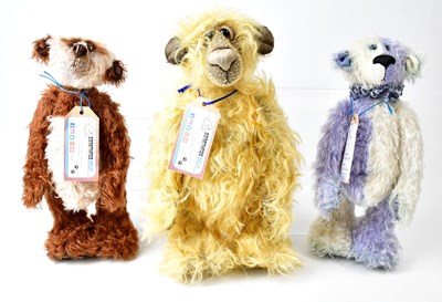 Lot 228 - SOMETHINGS BRUIN; three bears by Jill Baxter...
