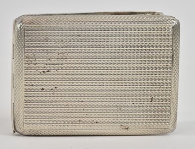 Lot 1155 - S J ROSE & SON; a George V hallmarked silver...