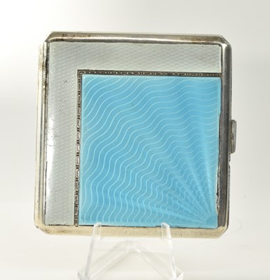 Lot 1124 - DEAKIN & FRANCIS; a George V hallmarked silver...