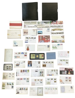 Lot 393 - Two Stanley Gibbons cover albums of assorted...