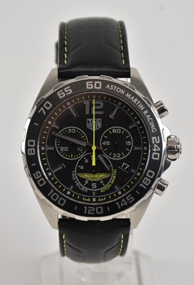 Lot 1501 - TAG HEUER; a gentleman's stainless steel...