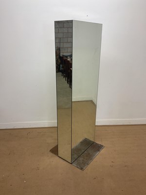 Lot 659 - JOAQUIN CORTÉS; a double sided shop mirror,...