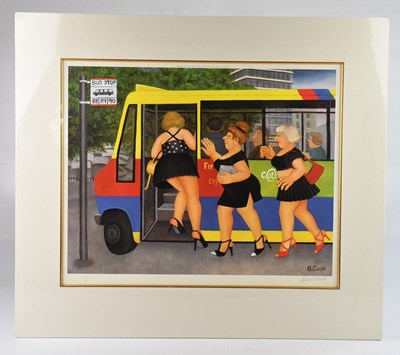 Lot 30 - BERYL COOK (1926-2008); pencil signed limited...