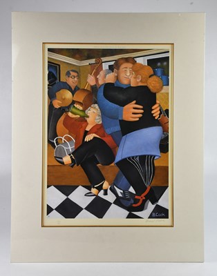 Lot 36 - BERYL COOK (1926-2008); pencil signed limited...
