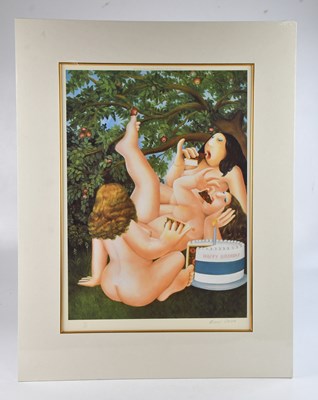 Lot 29 - BERYL COOK (1926-2008); pencil signed limited...