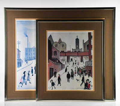 Lot 1718 - LAURENCE STEPHEN LOWRY RBA RA (1887-1976); a...