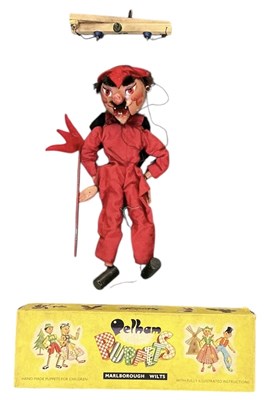 Lot 420 - PELHAM PUPPETS; a boxed standard puppet, 'Devil'.