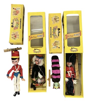 Lot 459 - PELHAM PUPPETS; two boxed Pelham Deluxe...