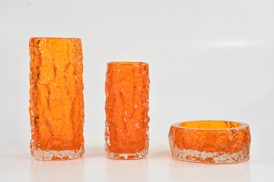 Lot 80 - GEOFFREY BAXTER FOR WHITEFRIARS; three pieces...