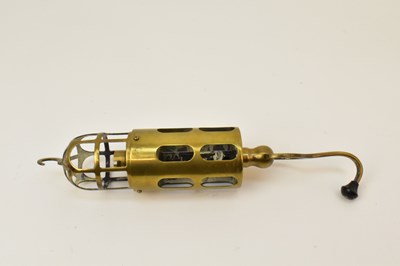 Lot 309 - A vintage Lucas brass Birdcage vehicle...