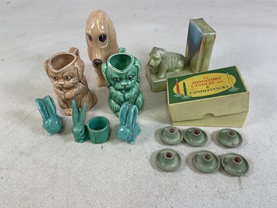 Lot 204 - SYLVAC; a group of ceramics together with a...