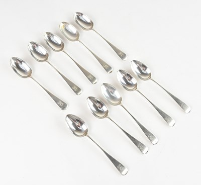 Lot 284 - JOSIAH WILLIAMS & CO; a set of ten Victorian...