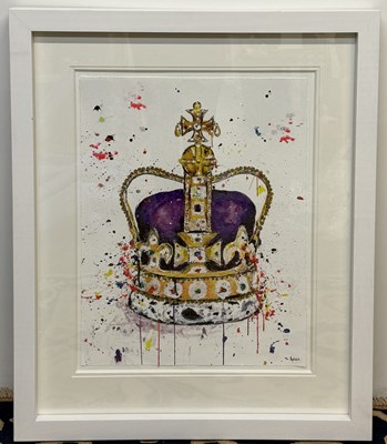 Lot 217 - STEPHEN GRAHAM; a limited edition print, 'His...