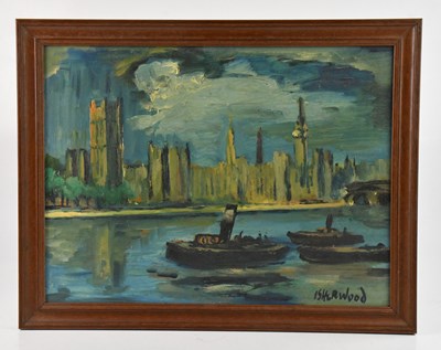 Lot 208 - JAMES LAWRENCE ISHERWOOD (1917-1989); oil on...