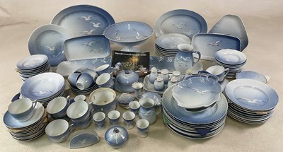 Lot 134 - BING AND GRONDAHL; a large collection of...