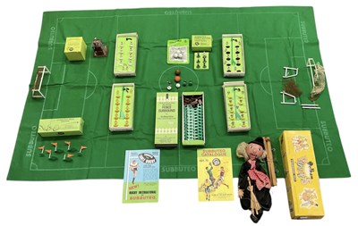 Lot 429 - SUBBUTEO; four boxed lightweight table soccer...