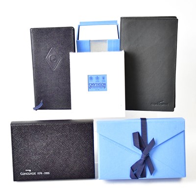 Lot 291 - CONCORDE; seventeen notebooks, diaries and...