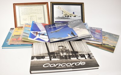 Lot 265 - CONCORDE; various reference including hardback...