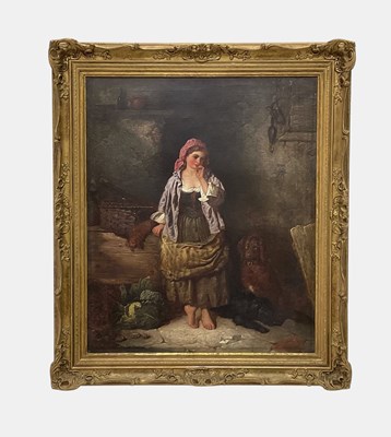 Lot 1626 - FREDERICK GERALD KINNAIRD, 19TH CENTURY; oil...