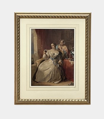 Lot 1655 - AUGUSTE JOULES BOUVIER (1827-1881); two...