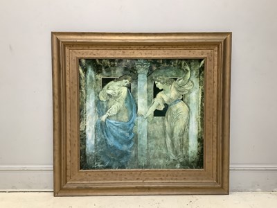 Lot 1619 - AFTER RICHARD FRANKLIN; large textured print, '...