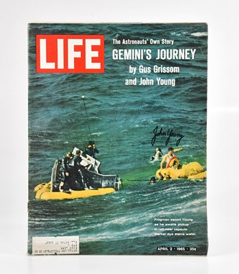 Lot 2186 - SPACE; Gus Grissom and John Young - an...