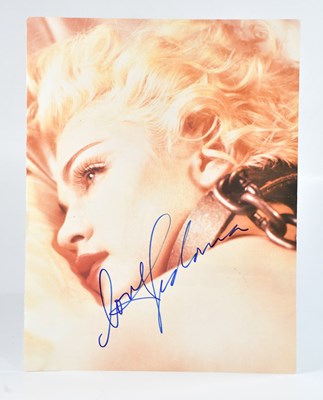 Lot 2191 - MADONNA; a large (15 x 12") and attractive...