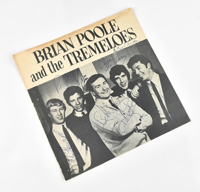 Lot 2193 - BRIAN POOLE AND THE TREMELOES; a vintage b&w...
