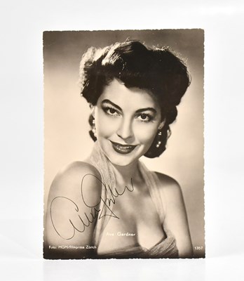 Lot 2203 - AVA GARDNER; a vintage original unused head...