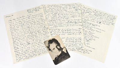 Lot 2210 - TREVOR HOWARD; an interesting and long (6...