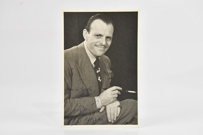 Lot 2216 - TERRY-THOMAS; a vintage b&w 6 x 4" photo...