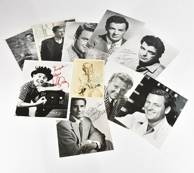 Lot 2221 - AMERICAN FILMS; a collection of ten signed b&w...