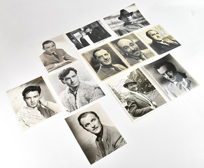 Lot 2227 - BRITISH FILMS; a collection of eight signed...
