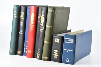 Lot 2311 - WORLD; a collection with albums of New Zealand,...