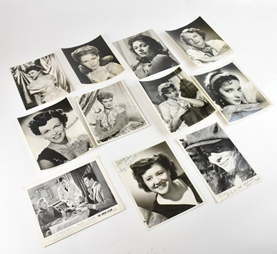Lot 2228 - BRITISH FILMS; a collection of eleven signed...