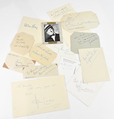 Lot 2232 - MENUS; a collection of fourteen 1950s London...