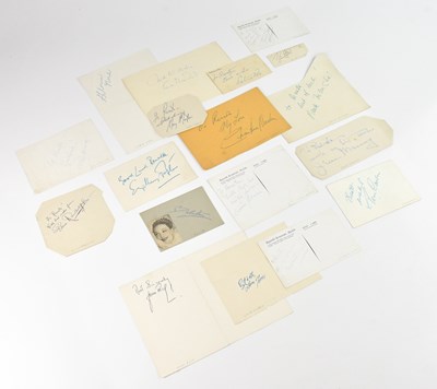 Lot 2233 - MENUS; a collection of eighteen 1950s London...