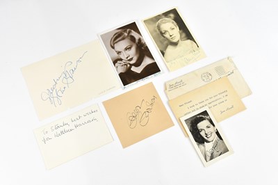 Lot 2238 - ACTRESSES; a collection of six mostly vintage...