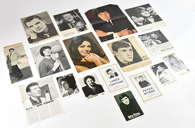 Lot 2242 - 1960s MUSIC; a collection of twelve signed...