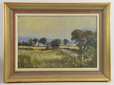 Lot 148 - JOHN NEALE; oil on board, rural scene,...