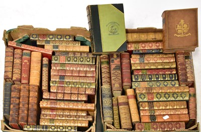 Lot 512 - A miscellany of leather prize bindings,...