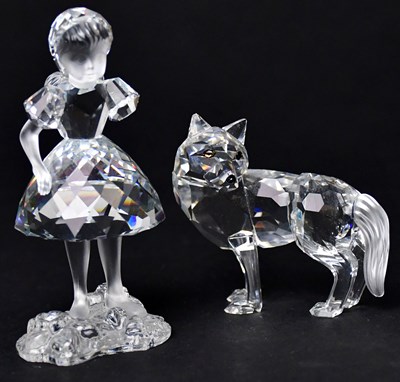 Lot 213 - SWAROVSKI: a crystal figure of Little Red...