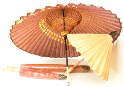 Lot 171 - Four vintage parasols, length of longest 76cm,...