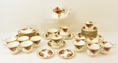 Lot 165 - ROYAL ALBERT; forty-three pieces of 'Country...