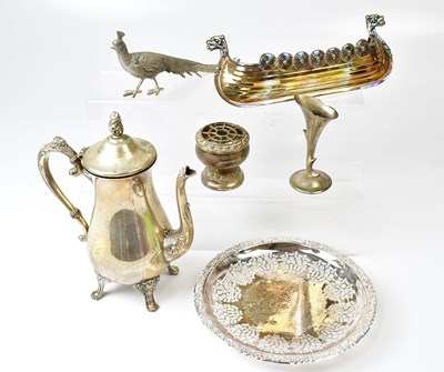 Lot 327 - P WILSON (20th Century Continental); oil on...
