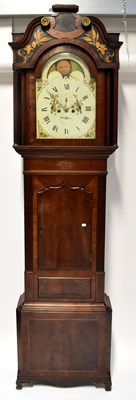 Lot 122 - A 19th century mahogany cased eight-day...