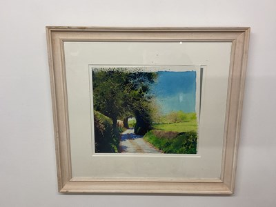 Lot 307 - RICHARD THORN (contemporary); watercolour,...