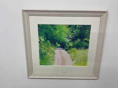 Lot 308 - RICHARD THORN (contemporary); gouache, 'The...