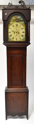 Lot 100 - A 19th century mahogany cased eight-day...
